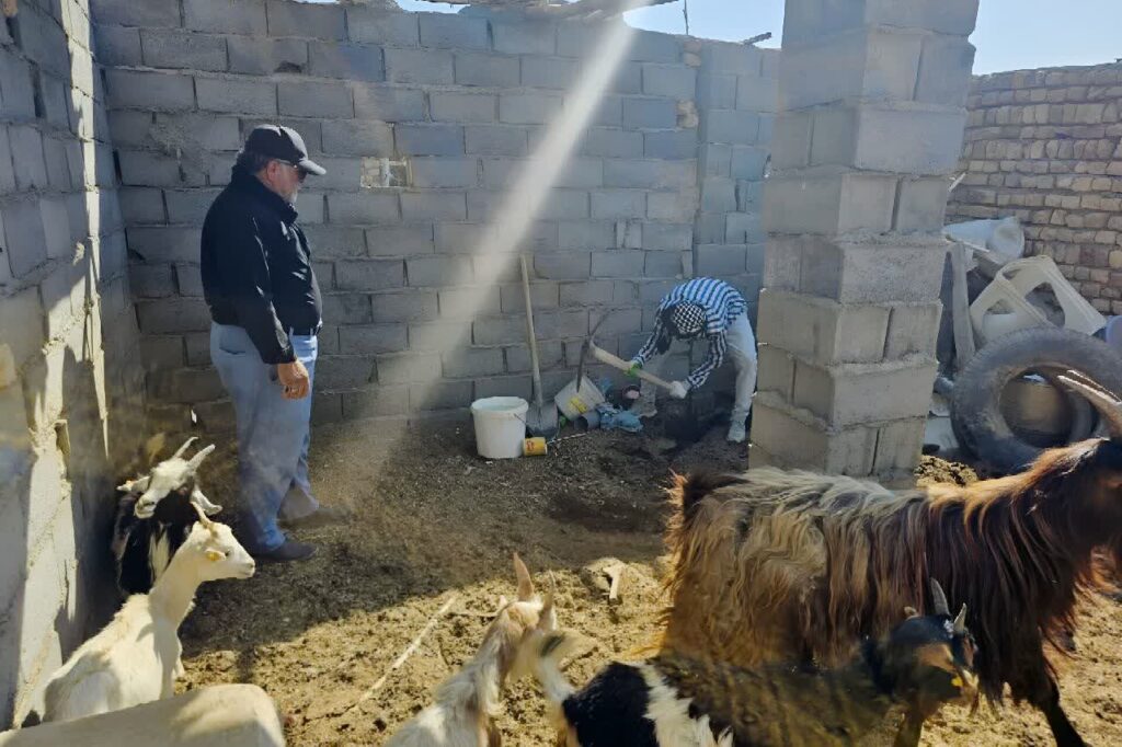 لبیک جهاگران قمی به مادر 2 فرزند در روستای مشکآباد 21 گروه جهادی شهید مصطفی لو قم